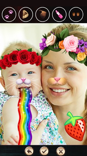 Beauty Girls Stickers : Face Camera(圖2)-速報App