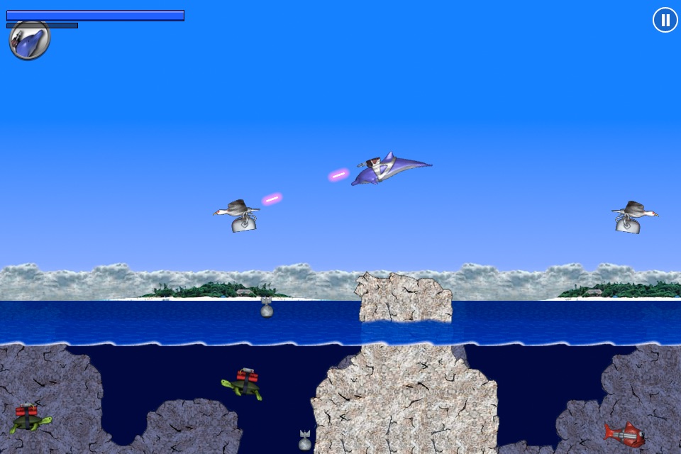 Laser Dolphin screenshot 2