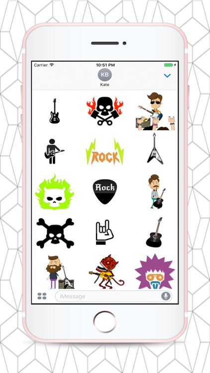 RockFest Sticker Pack for Messaging