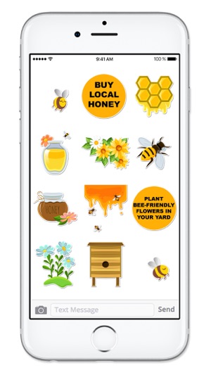 Save The Bees Sticker Pack(圖4)-速報App