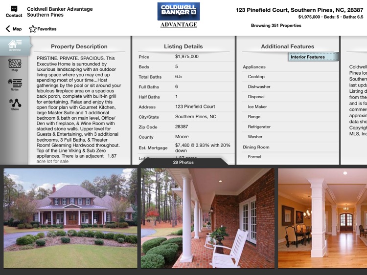 Moore County Homes for Sale for iPad screenshot-3