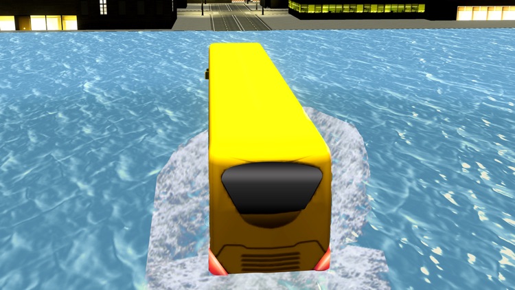 Water Surfer Bus Driver Simulator Game screenshot-3