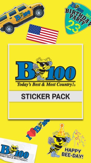 B100 Sticker Pack