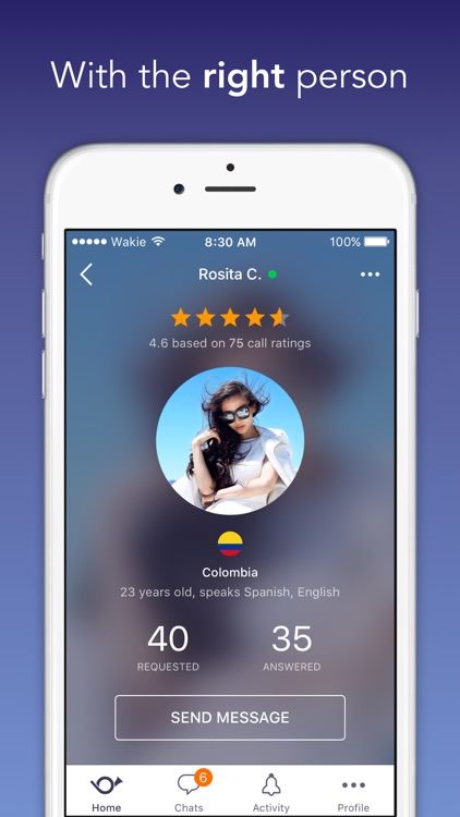 Wakie Community—Talk to People