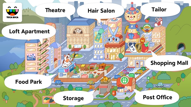 Toca Life: City screenshot-4