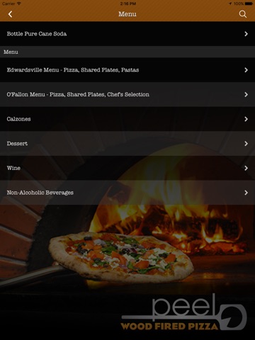 Peel Wood Fired Pizza screenshot 3