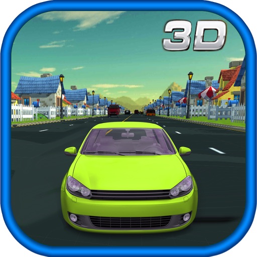 3D Storm Car Racer Street Highway Racing icon