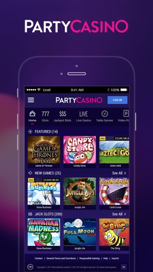 Online-Spel hos Partycasino 17, online casino app store.