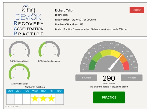 King-Devick Recovery Practice screenshot 2