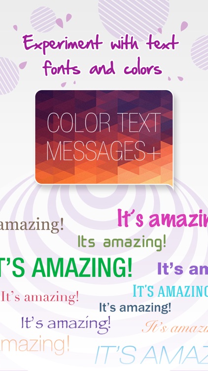 Color Text Messages+ Customize Keyboard Free Now screenshot-3