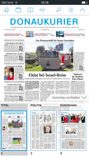 DONAUKURIER E-Paper(圖4)-速報App