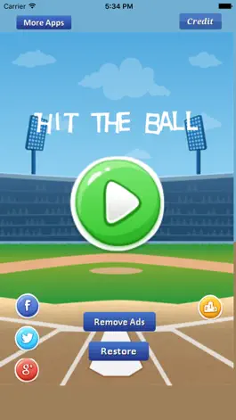 Game screenshot Hit The Ball Game apk