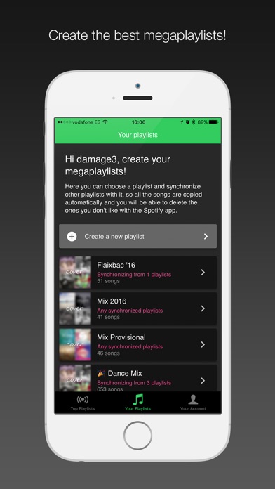 Megaplaylists for Spotify screenshot 2