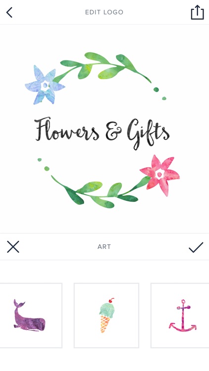 Watercolor Logo Maker - Small Business Logo Design screenshot-3