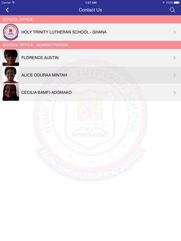 Holy Trinity Luth School-Ghana screenshot 3