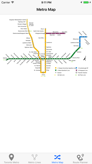 Toronto Metro & Subway(圖5)-速報App