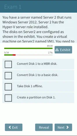 Game screenshot MCSA 70-410 | Windows Server 2012 Exam Prep apk