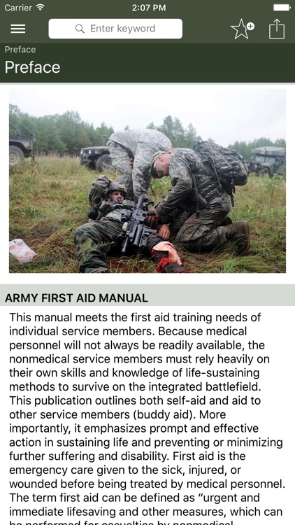 Army First Aid