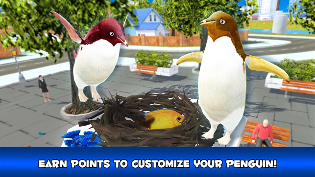 Penguin Bird City Survival Simulator 3D(圖4)-速報App