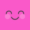 Pink Smileys - Pinky Emoji Pack with cute Stickers