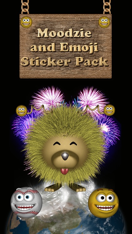 Moodzie and Emoji Sticker Pack For iMessage
