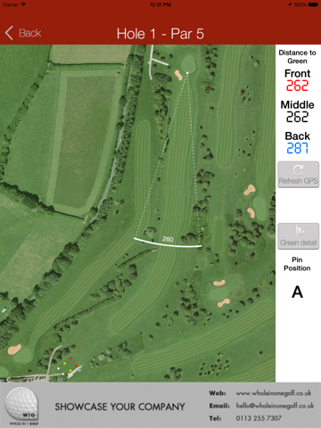 Launceston Golf Club - Buggy screenshot 2