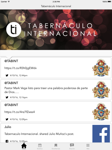 Tabernáculo Internacional - náhled