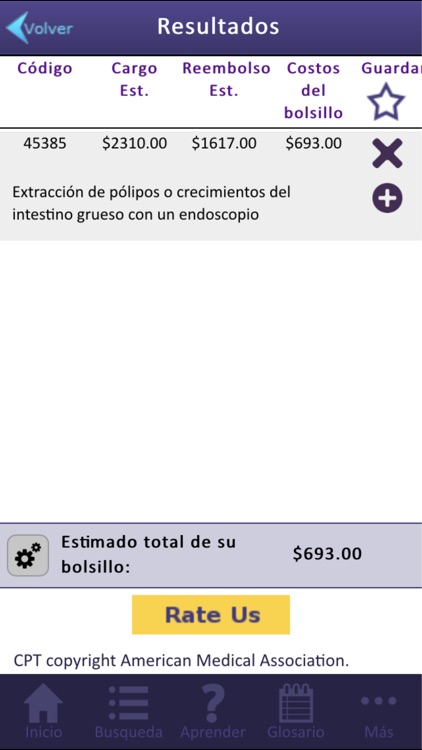 FH Cost Lookup / FH CC Salud screenshot-3