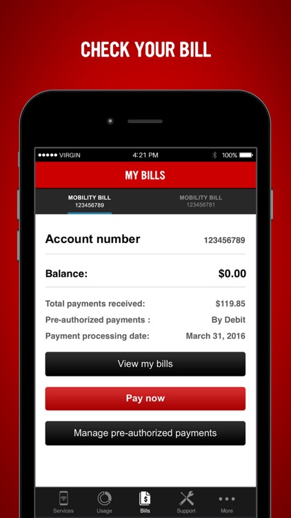 Virgin Mobile My Account