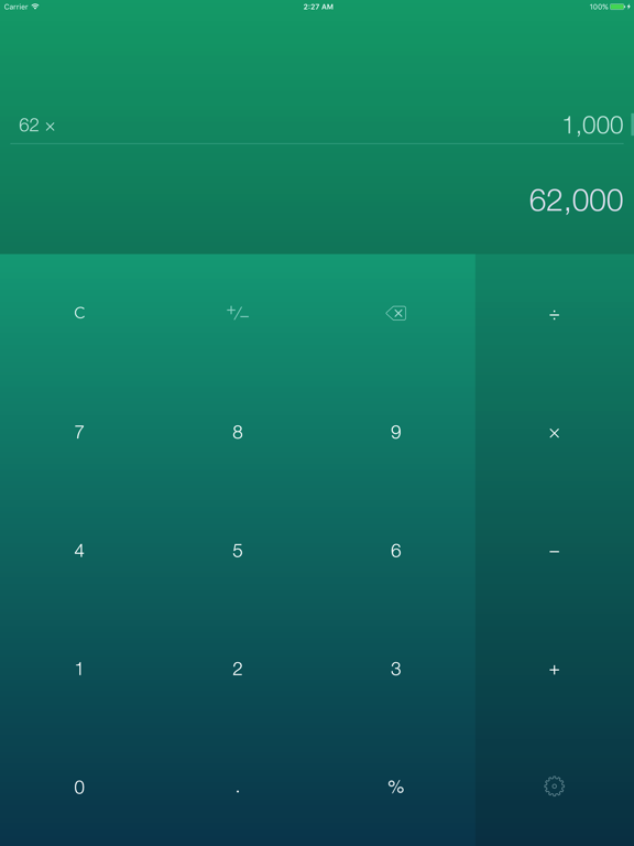 Screenshot #4 pour First Calc - Simple & Easy Calculator with themes