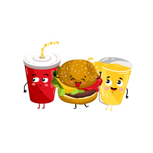 Foodastic Fun! Cool Fast Food Stickers icon