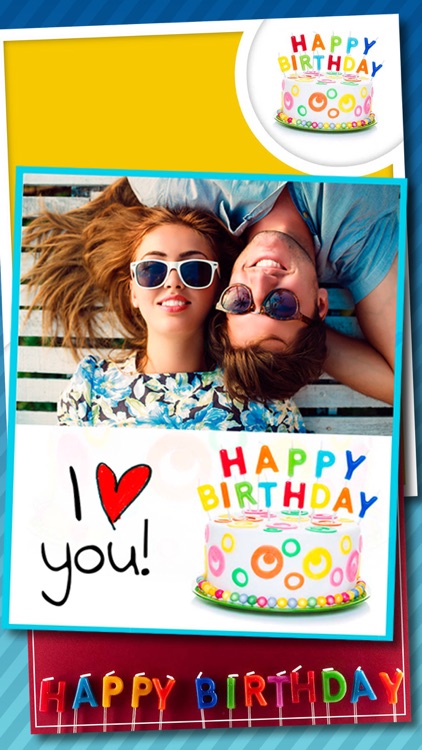 Birthday greeting cards photo editor – Pro screenshot-0