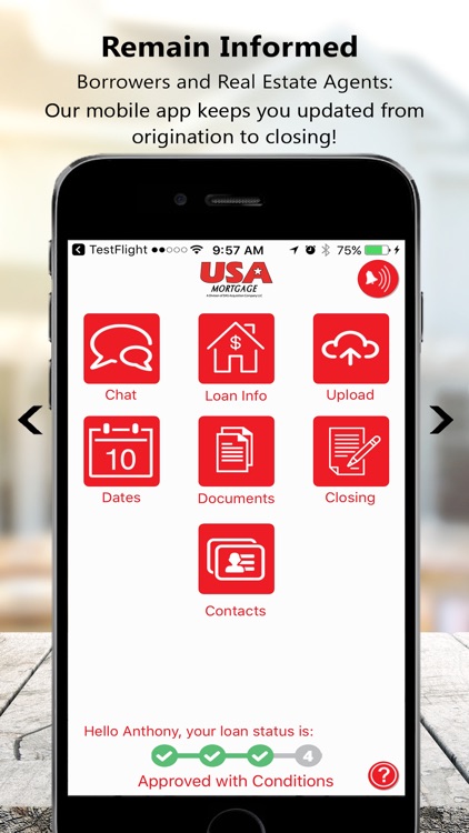 USA Mortgage Mobile App