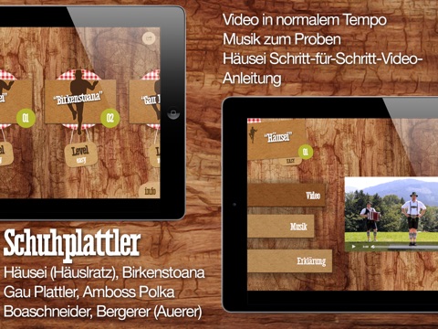 iPlattl - Schuhplatteln iPad screenshot 2
