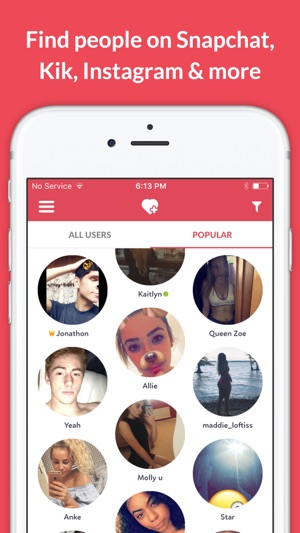 Hookup on kik