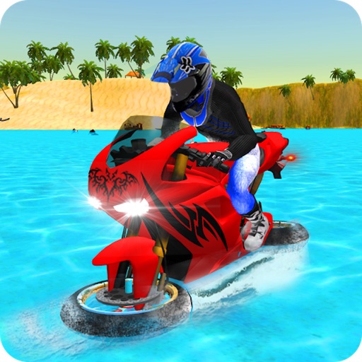 Super Water Bike Rider Game 2017 icon