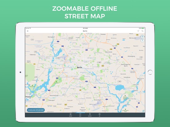 Berlin Travel Guide with Offline Street Map screenshot 3