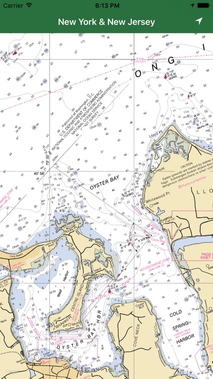 New York Harbor Nautical Chart