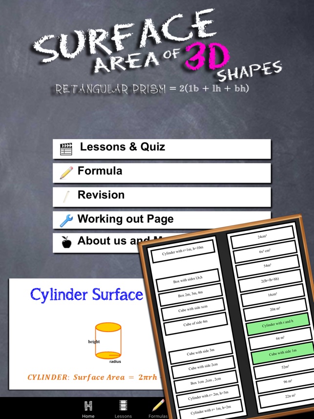 Surface Area of 3D Shapes(圖1)-速報App