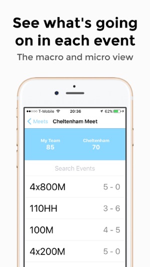 Track & Field Dual Meet Scorer(圖2)-速報App