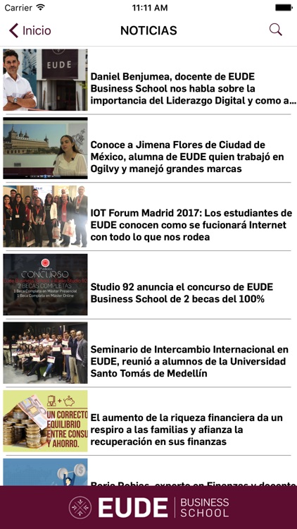 EUDE. Business School: Postgrados y Másteres screenshot-4