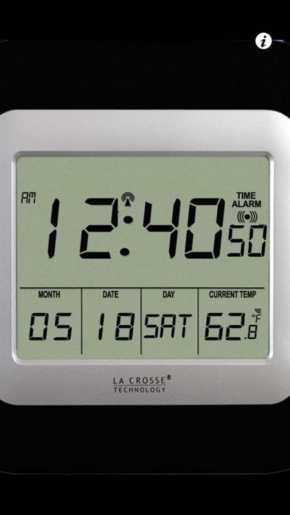 iDigital Desk Clock - Clean, Clear To the Point