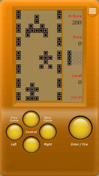 Retro Block Tetris Classic by Tran Manh