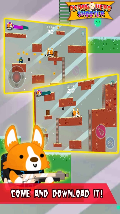 Animal Hero Shooter:endless adventure game screenshot-4