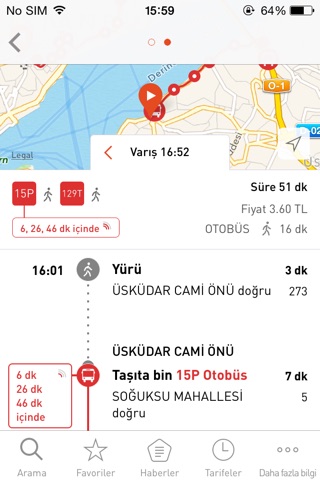 Trafi screenshot 3