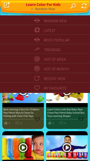 Learn Color For Kids Children Toddlers With Videos(圖3)-速報App