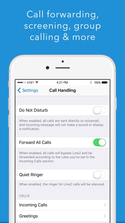 Line2 - Second Number on Your Phone screenshot-4