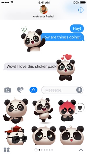 Panda! Stickers & Emoji(圖2)-速報App