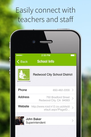 Redwood City School District screenshot 2
