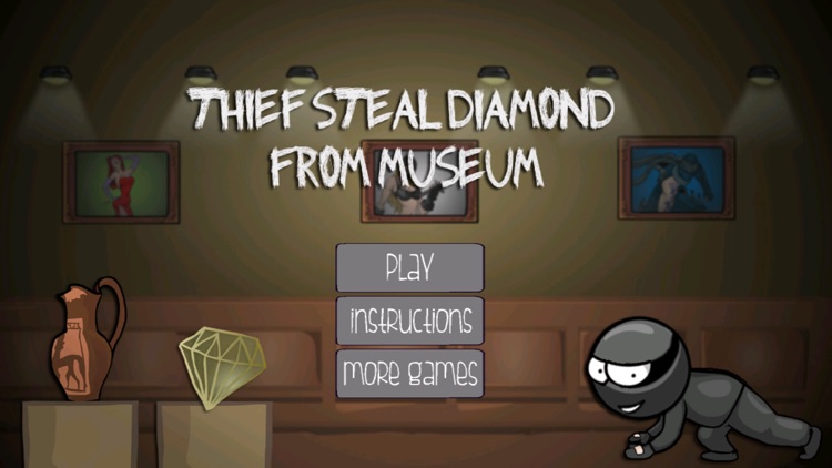 Thief Steal Diamond from Museum